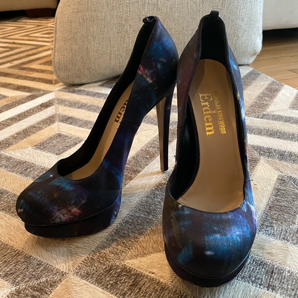 Nicholas Kirkwood x Erdem Collab Silk Heels - Picture 4 of 8